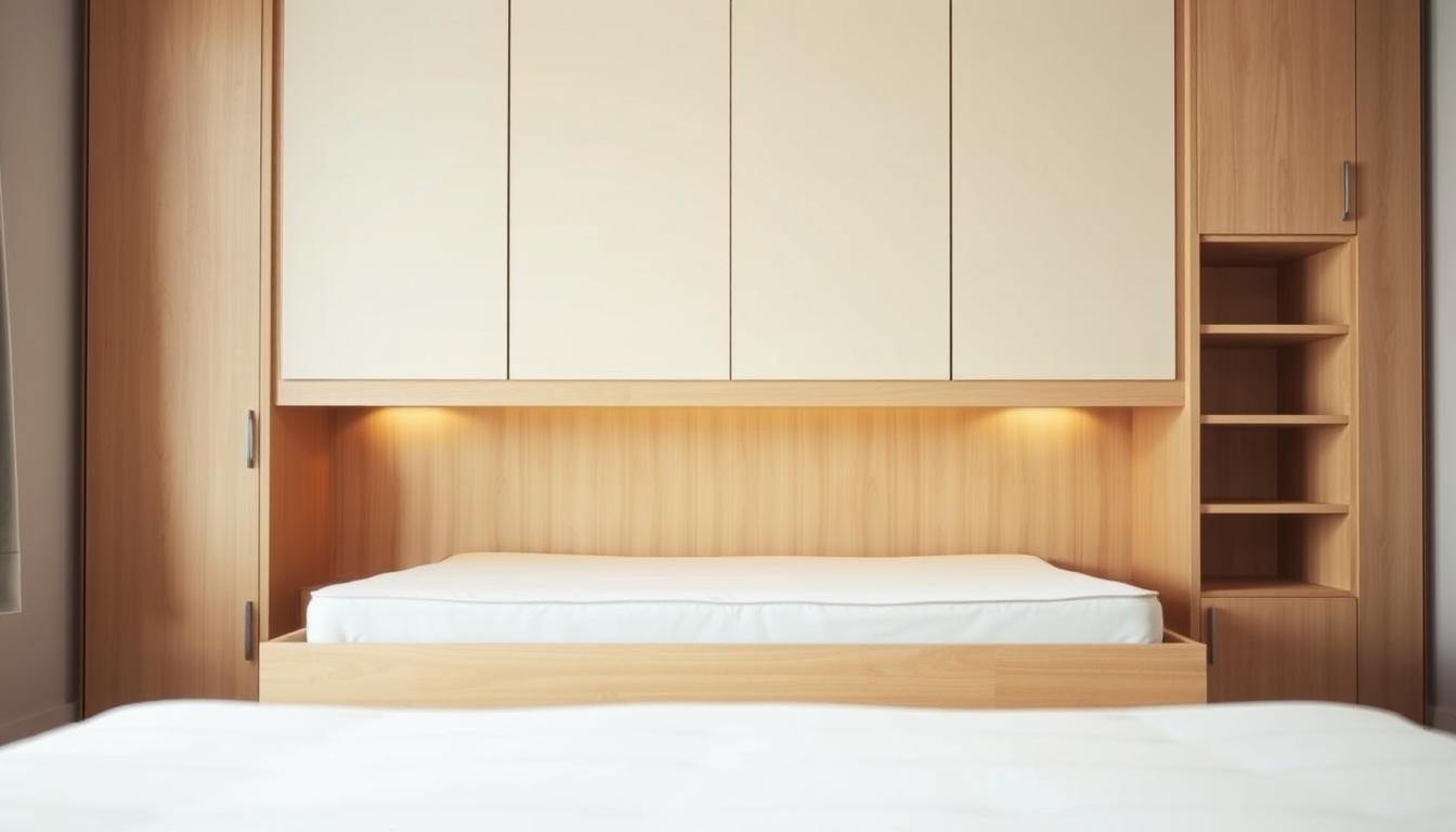 Murphy bed setup