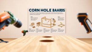 Corn hole board safety