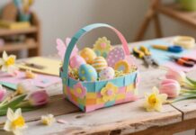 DIY Easter Basket: The Cutest Idea You Can Make in 10 Minutes DIY Easter Basket